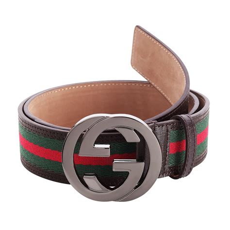 mens gucci belt red and green
